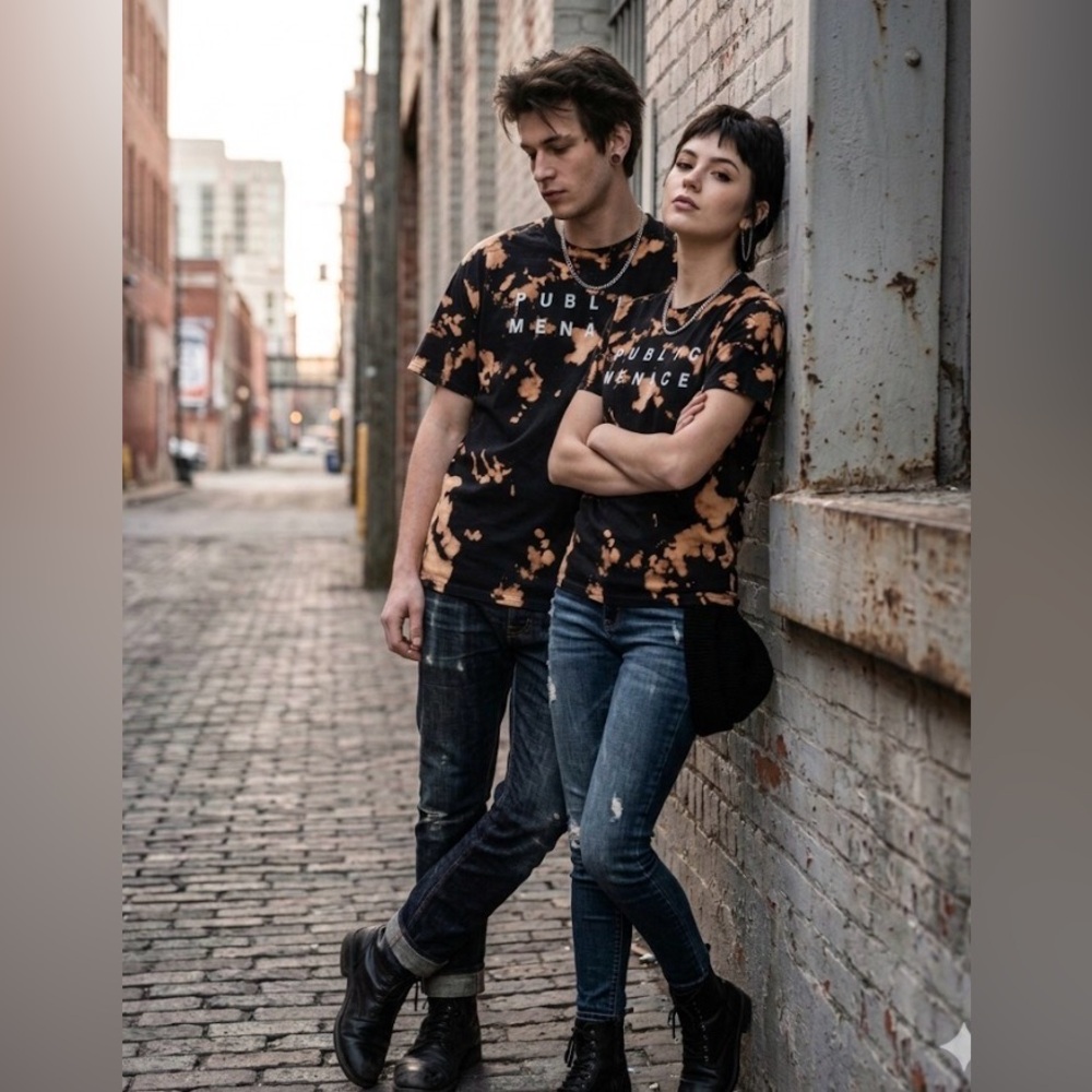 Public Menace Custom Graphic Unisex Tee